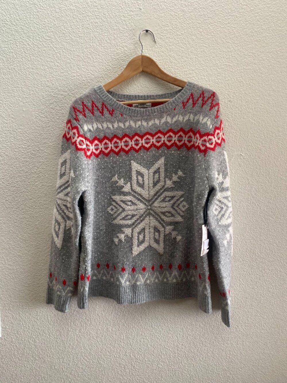 NWT Cupcakes And Cashmere Nordic Fair Isle Sweater Size XL NEW Anthropologie